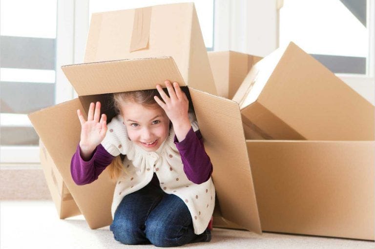 Cómo hacer mudanzas con niños